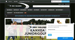 Desktop Screenshot of golfbalance.fi